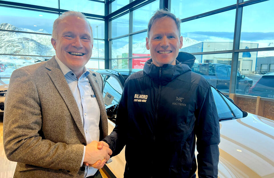 Kenneth Evjen overtar etter Jan Hugo Svendsen som har vært leder for Bil i Nord i 10 år. Foto: Lofotposten
